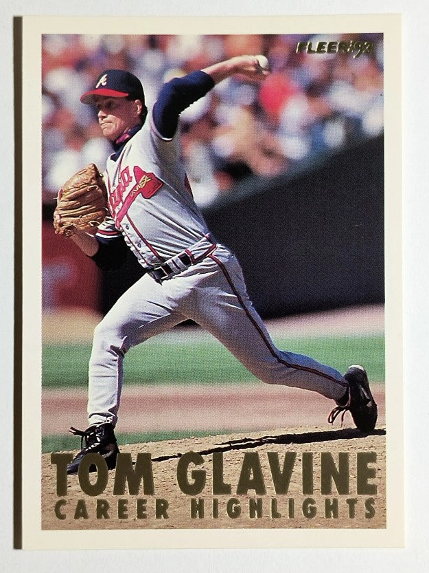 1993 Fleer Glavine #14 Tom Glavine/Send-Off 2