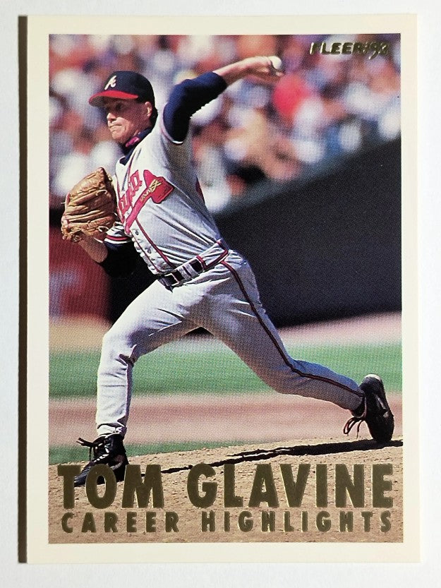 1993 Fleer Glavine #14 Tom Glavine/Send-Off 2