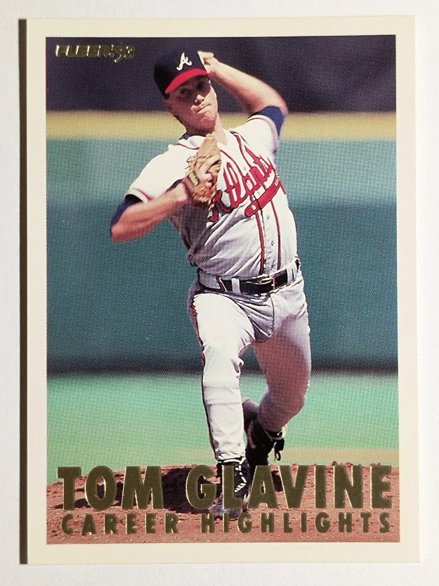 1993 Fleer Glavine #15 Tom Glavine/Send-Off 3 (NM)