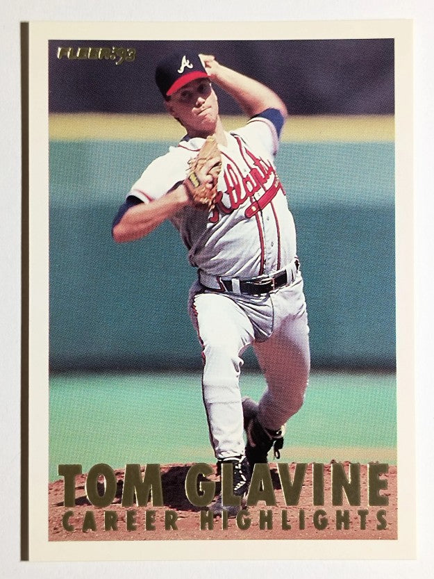 1993 Fleer Glavine #15 Tom Glavine/Send-Off 3