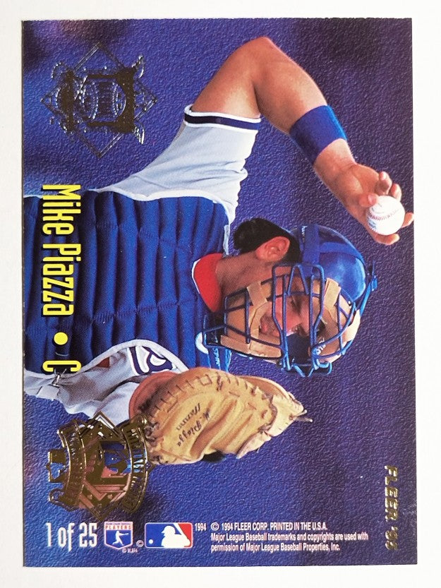 1995 Fleer All-Stars #1 Mike Piazza/Ivan Rodriguez