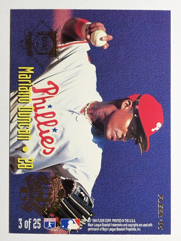 1995 Fleer All-Stars #3 Roberto Alomar/Mariano Duncan