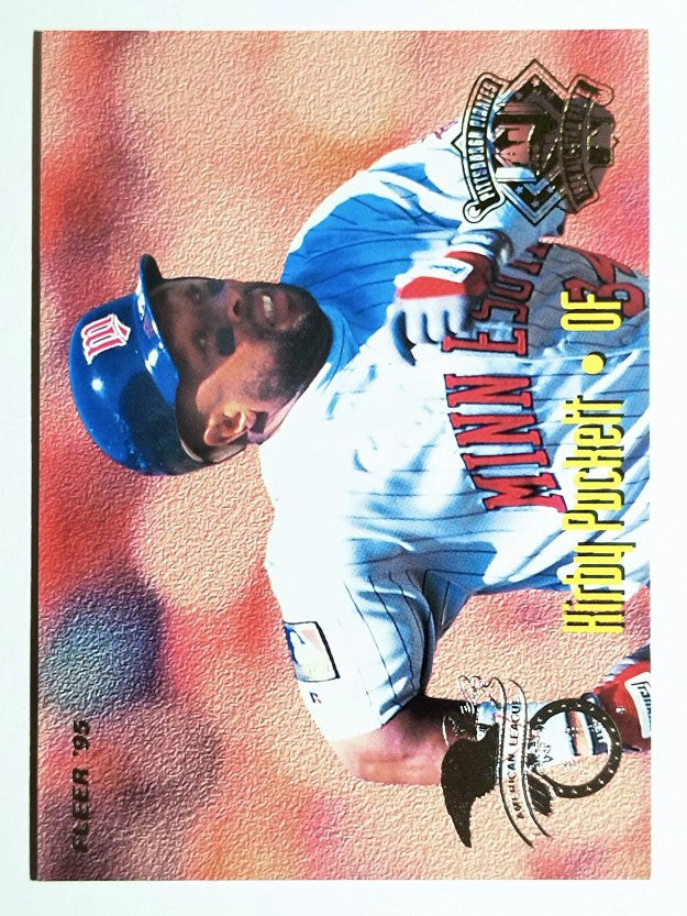 1995 Fleer All-Stars #8 Kirby Puckett/David Justice