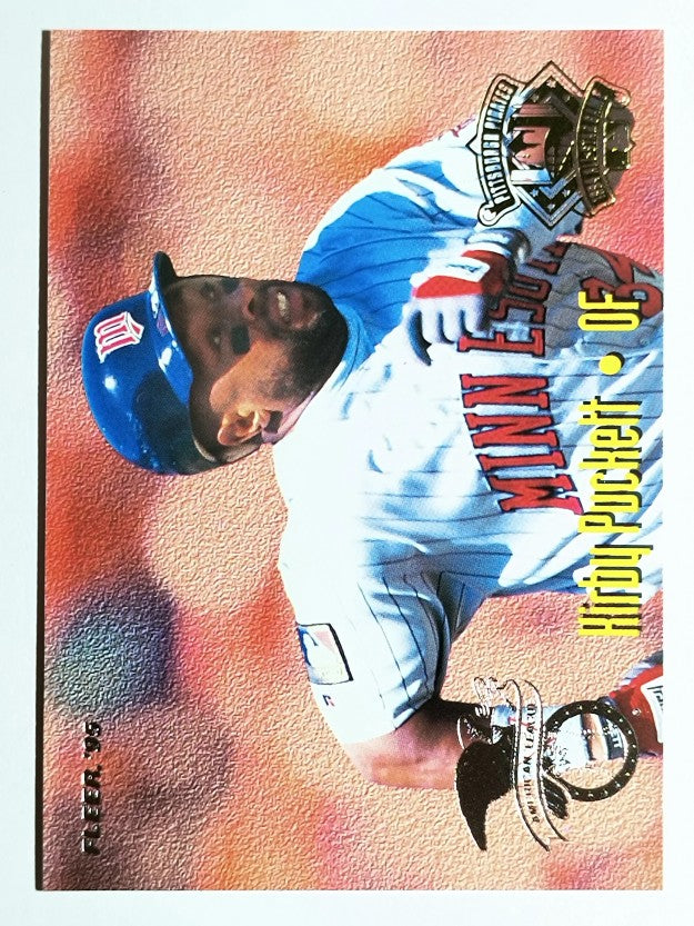 1995 Fleer All-Stars #8 Kirby Puckett/David Justice