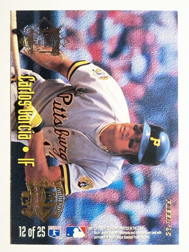 1995 Fleer All-Stars #12 Will Clark/Carlos Garcia