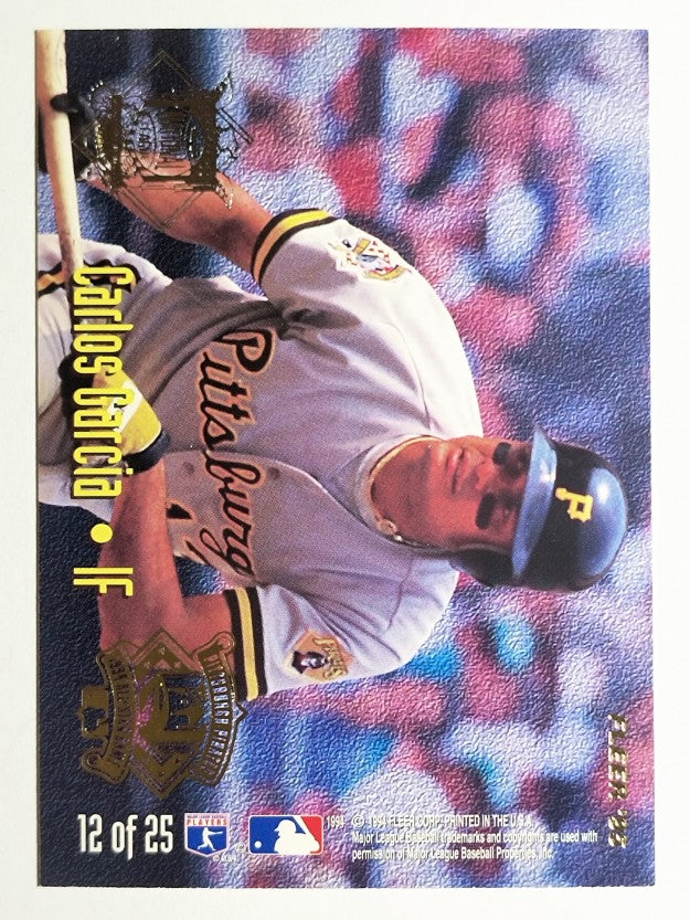 1995 Fleer All-Stars #12 Will Clark/Carlos Garcia