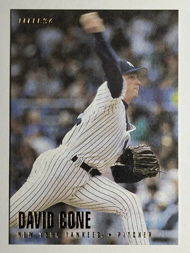 1996 Fleer #181 David Cone