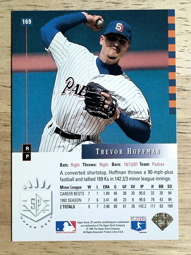 1993 SP #169 Trevor Hoffman