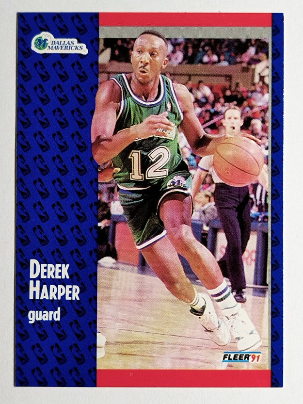 1991-92 Fleer #45 Derek Harper