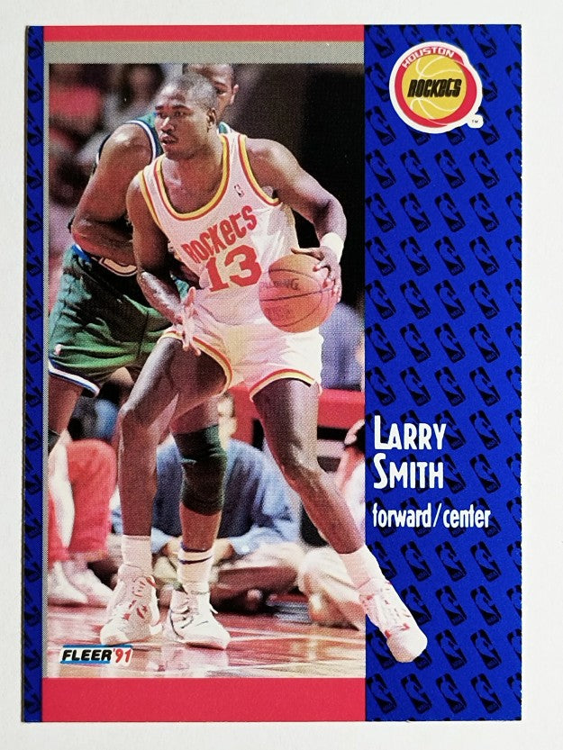 1991-92 Fleer #79 Larry Smith