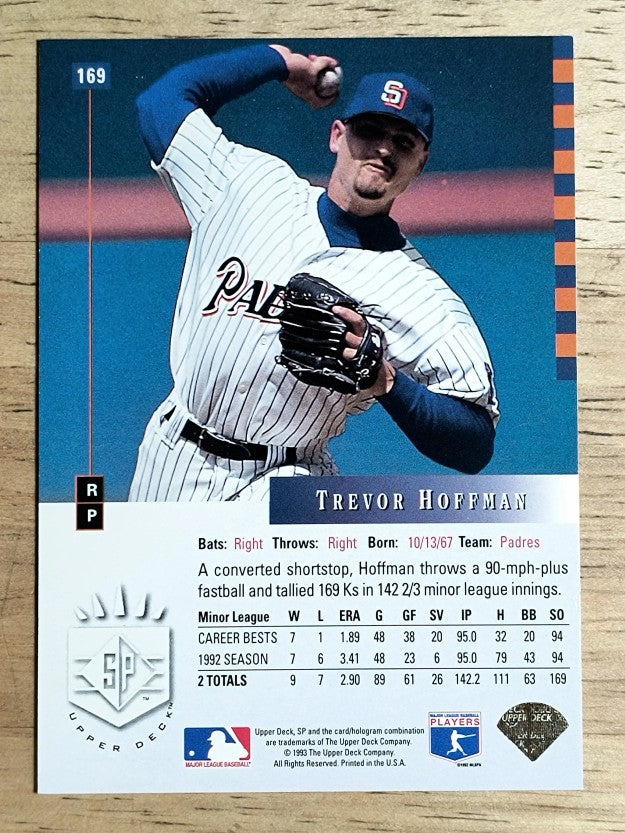 1993 SP #169 Trevor Hoffman