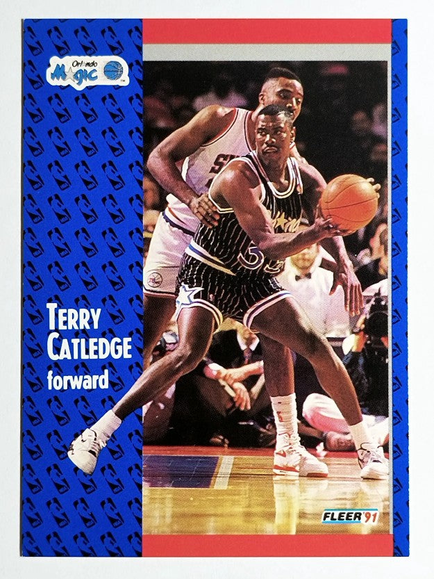 1991-92 Fleer #144 Terry Catledge