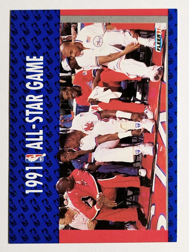 1991-92 Fleer #233 Michael Jordan/'91 All Star Game/Enemies (EXMT)