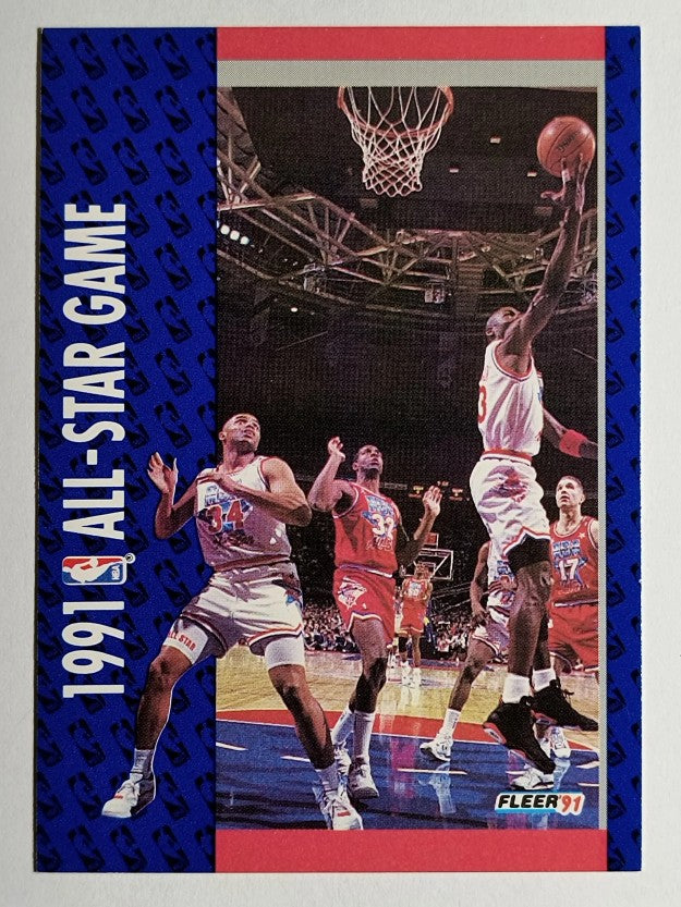1991-92 Fleer #238 Michael Jordan ASG (EXMT)