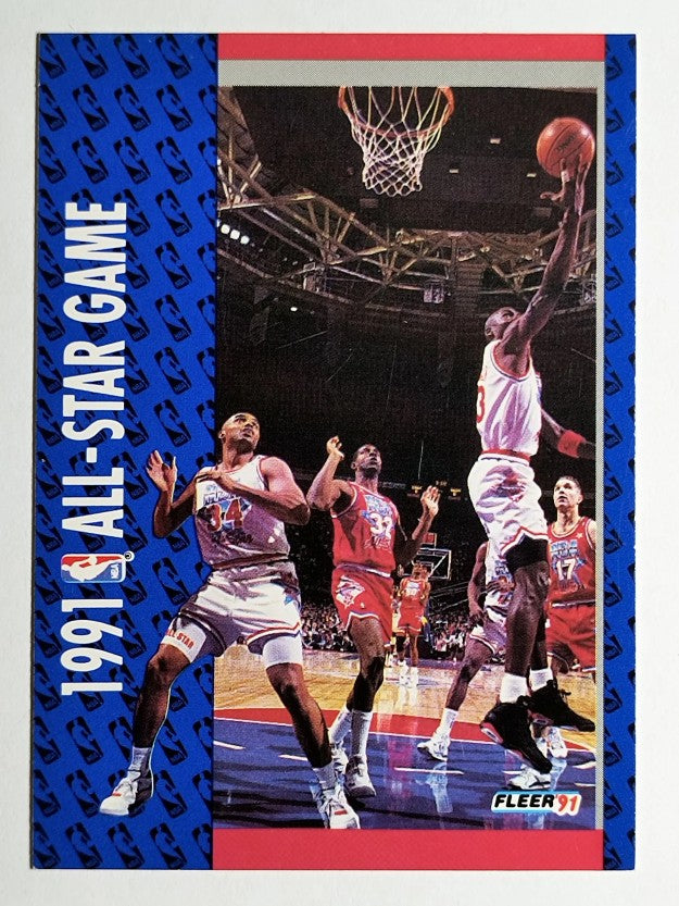 1991-92 Fleer #238 Michael Jordan ASG (EXMT)
