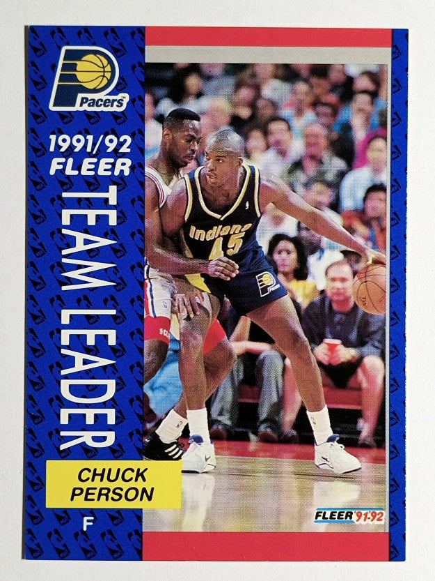 1991-92 Fleer #382 Chuck Person TL