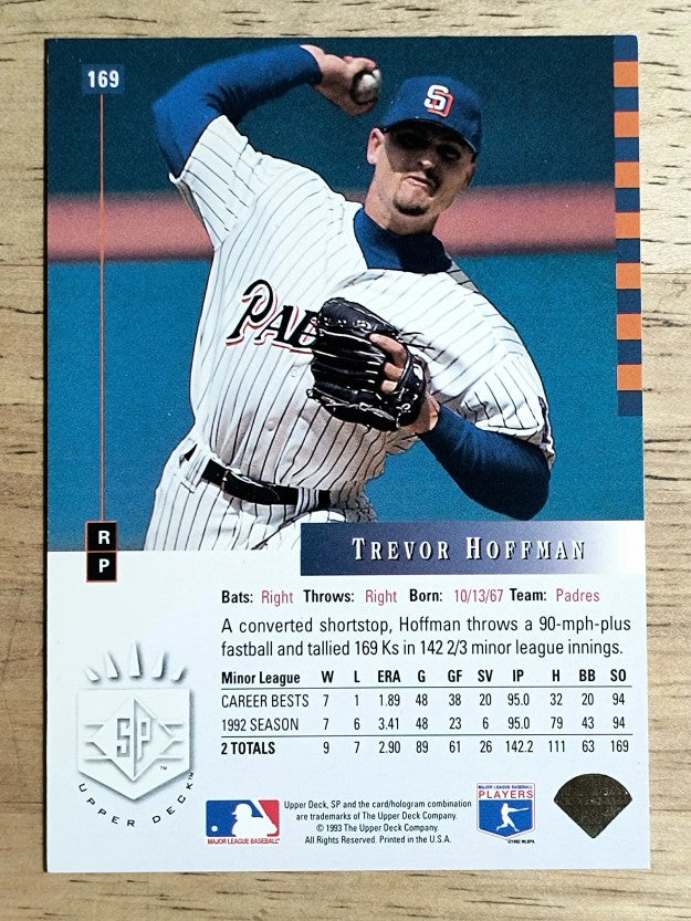 1993 SP #169 Trevor Hoffman