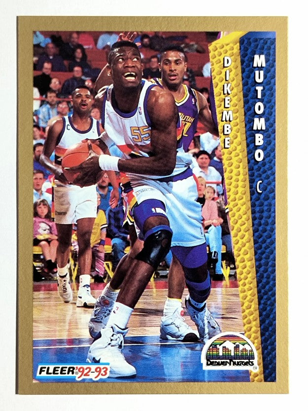1992-93 Fleer #60 Dikembe Mutombo
