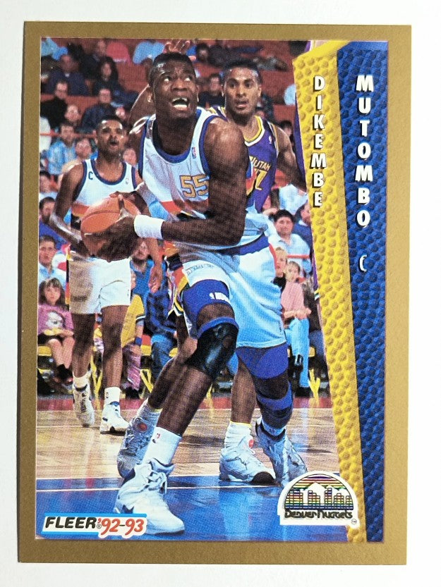1992-93 Fleer #60 Dikembe Mutombo
