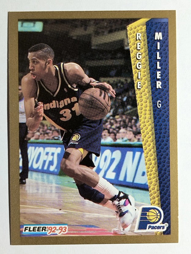 1992-93 Fleer #91 Reggie Miller (NM)
