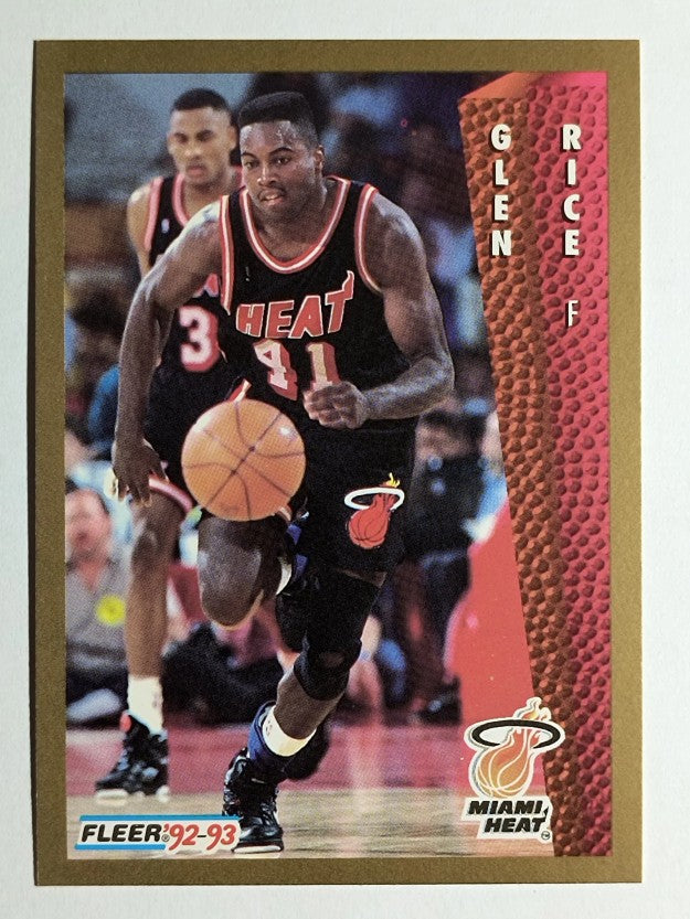 1992-93 Fleer #120 Glen Rice