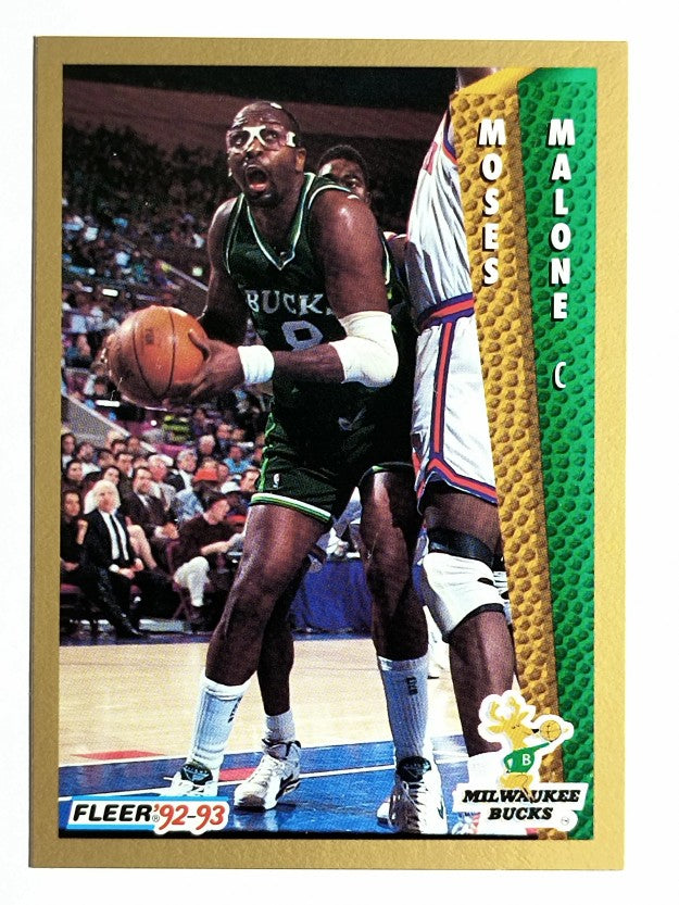 1992-93 Fleer #127 Moses Malone