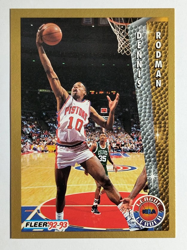 1992-93 Fleer #239 Dennis Rodman LL