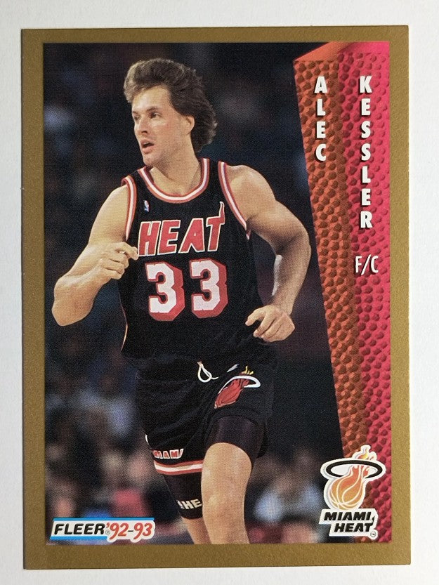 1992-93 Fleer #368 Alec Kessler