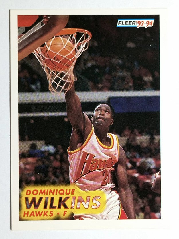 1993-94 Fleer #7 Dominique Wilkins