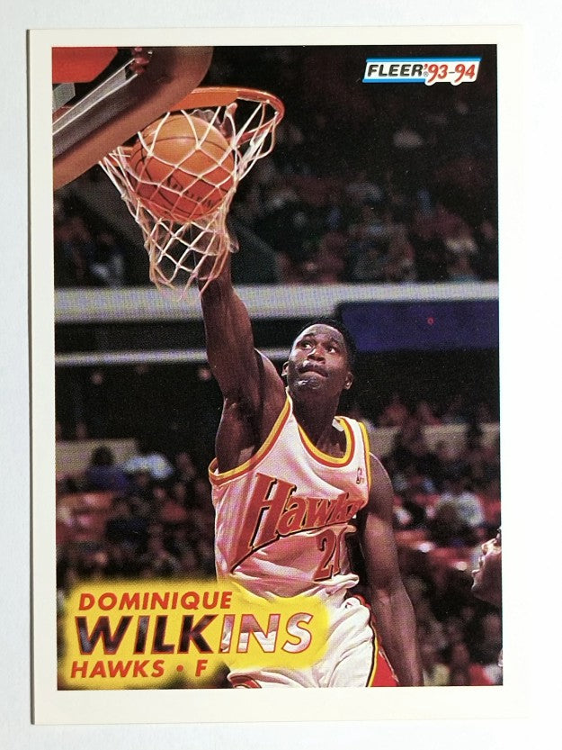 1993-94 Fleer #7 Dominique Wilkins