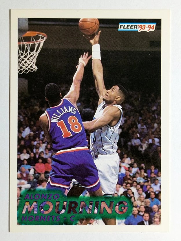 1993-94 Fleer #22 Alonzo Mourning