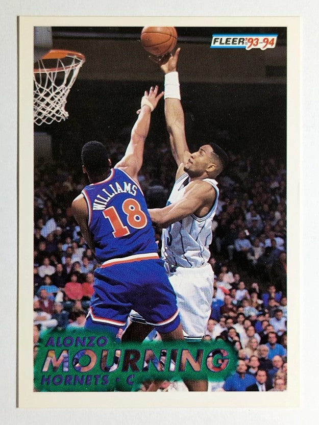 1993-94 Fleer #22 Alonzo Mourning