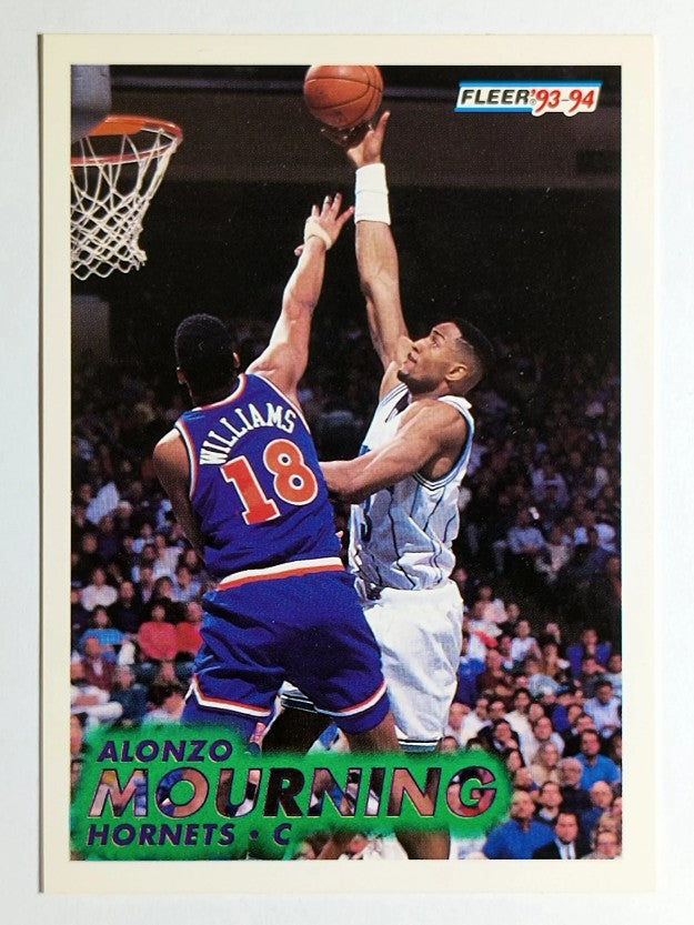 1993-94 Fleer #22 Alonzo Mourning