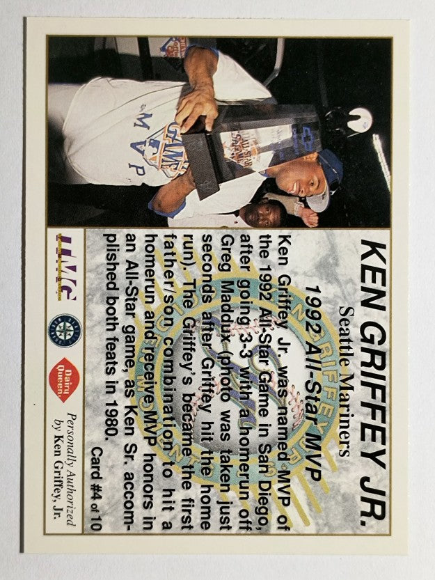 1994 Griffey Dairy Queen #4 Ken Griffey Jr./1992 All-Star MVP