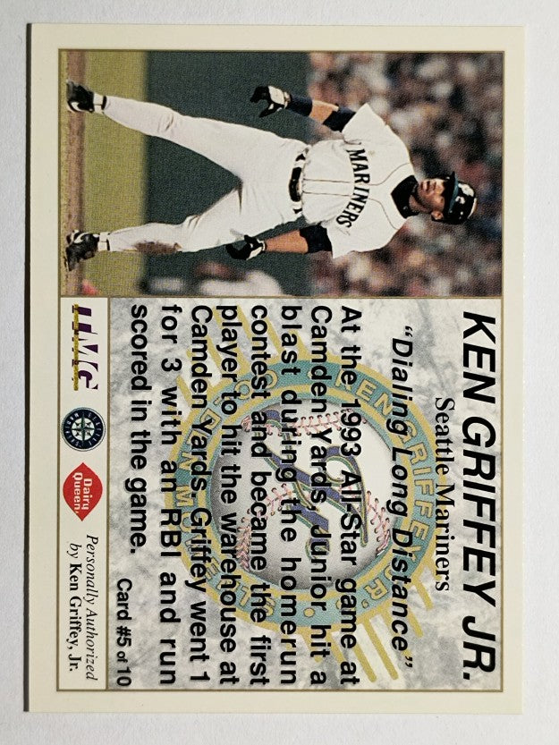 1994 Griffey Dairy Queen #5 Ken Griffey Jr./Dialing Long Distance (NM)