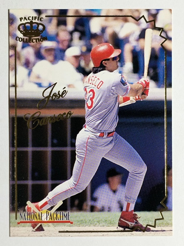 1995 National Packtime #9 Jose Canseco