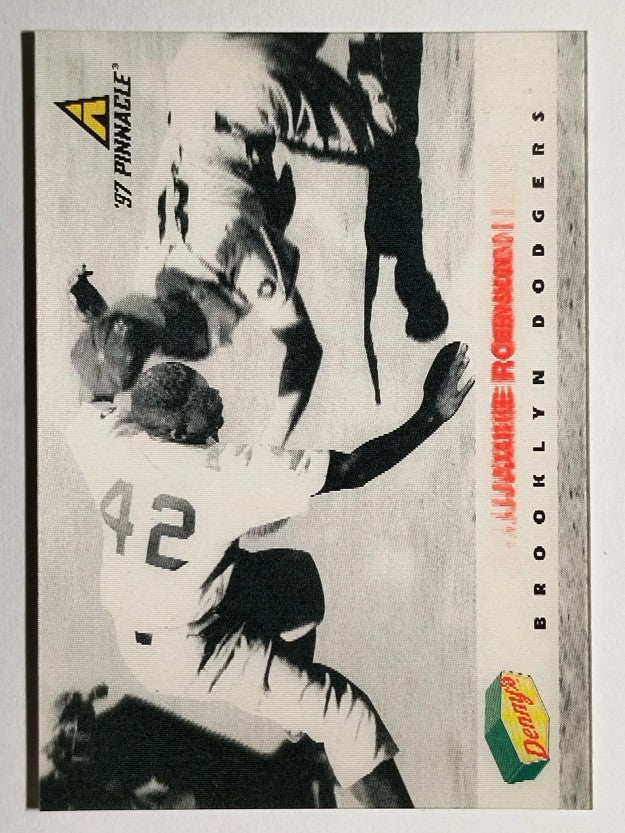 1997 Denny's Holograms #29 Jackie Robinson/50th Anniversary Commemorative (NM)