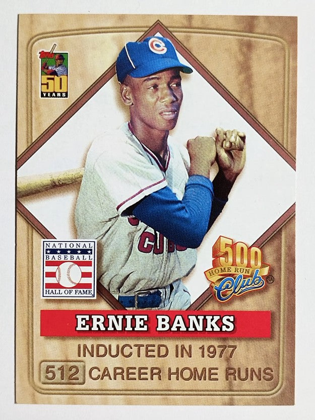 2001 Post 500 Club #2 Ernie Banks