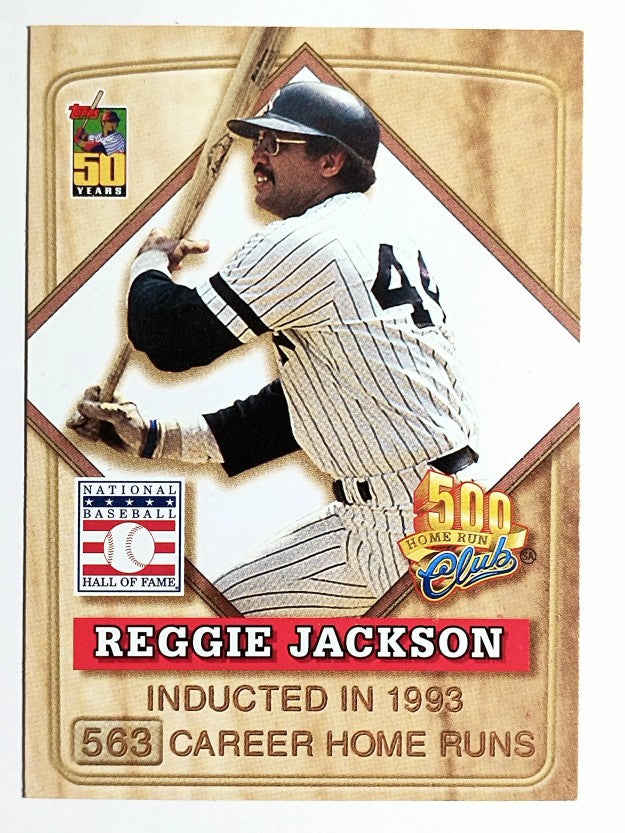2001 Post 500 Club #8 Reggie Jackson