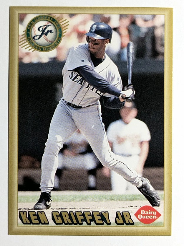1994 Griffey Dairy Queen Gold #9 Ken Griffey Jr./Hitting Record