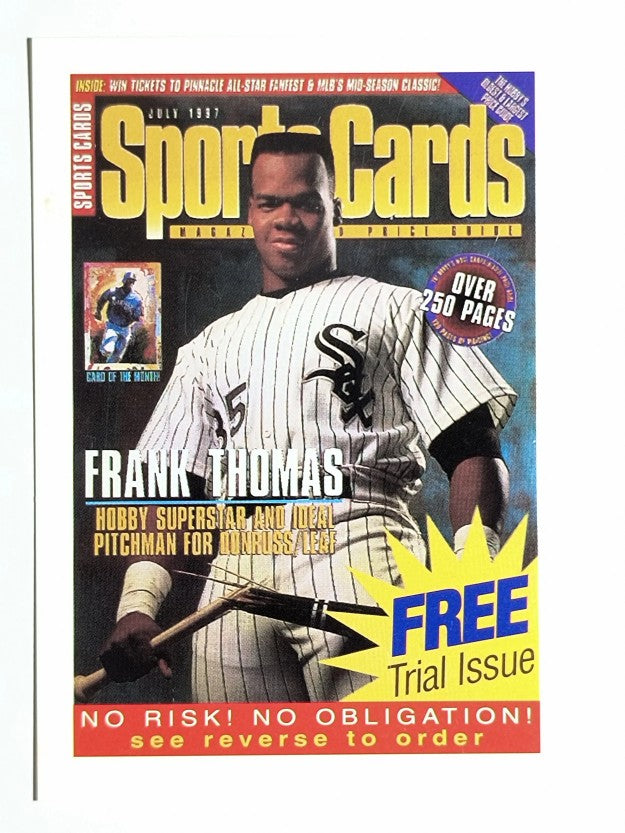 1997 Sports Cards Magazine Order Form Promo #NNO Frank Thomas