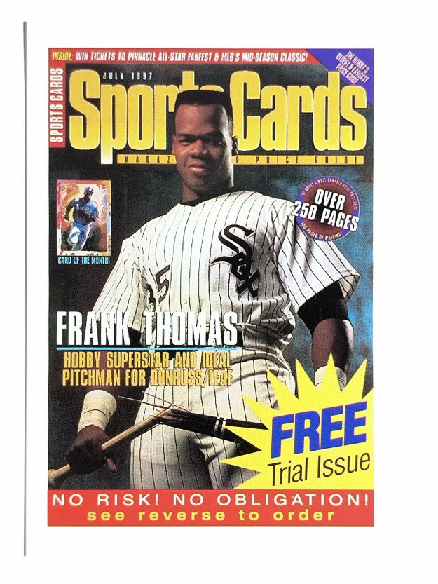 1997 Sports Cards Magazine Order Form Promo #NNO Frank Thomas