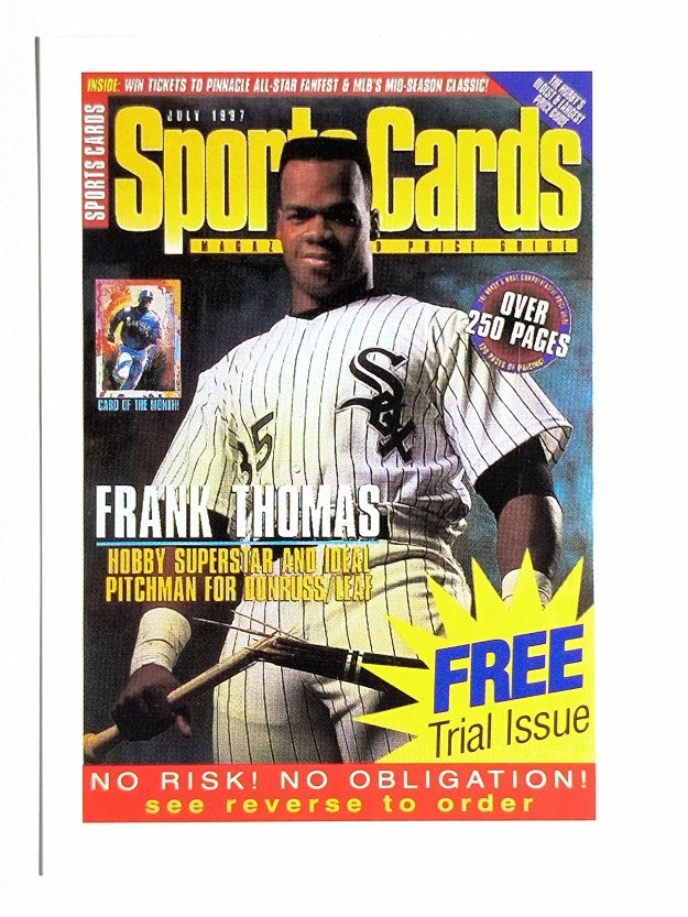 1997 Sports Cards Magazine Order Form Promo #NNO Frank Thomas