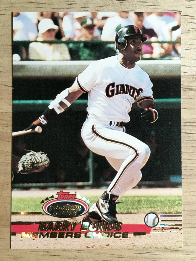 1993 Stadium Club #747 Barry Bonds MC