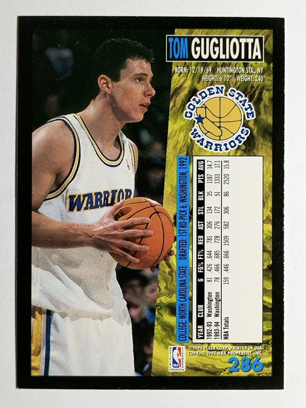 1994-95 Fleer #286 Tom Gugliotta