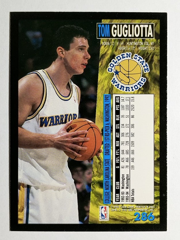 1994-95 Fleer #286 Tom Gugliotta