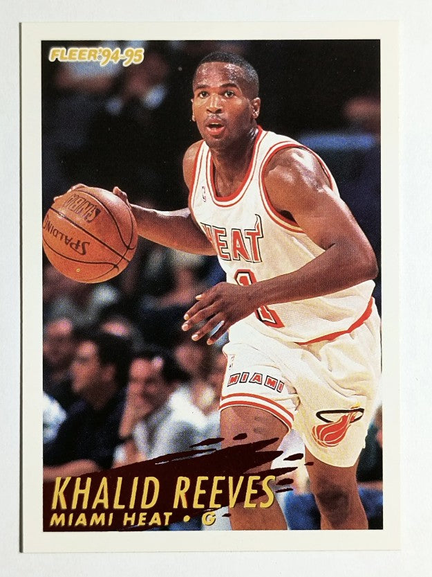 1994-95 Fleer #314 Khalid Reeves RC