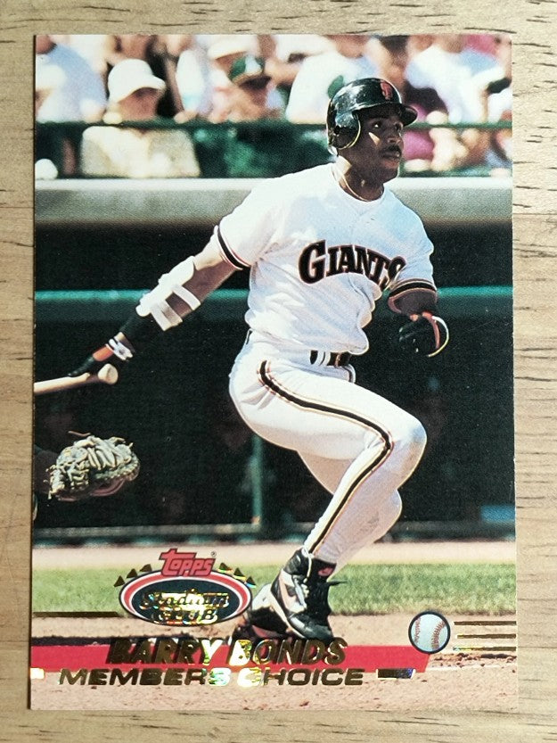 1993 Stadium Club #747 Barry Bonds MC