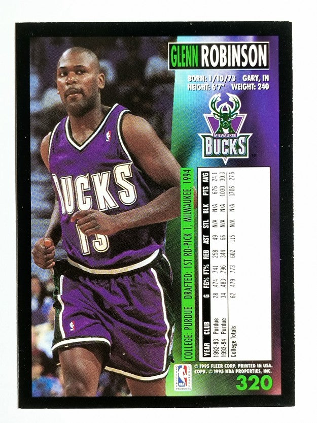 1994-95 Fleer #320 Glenn Robinson RC