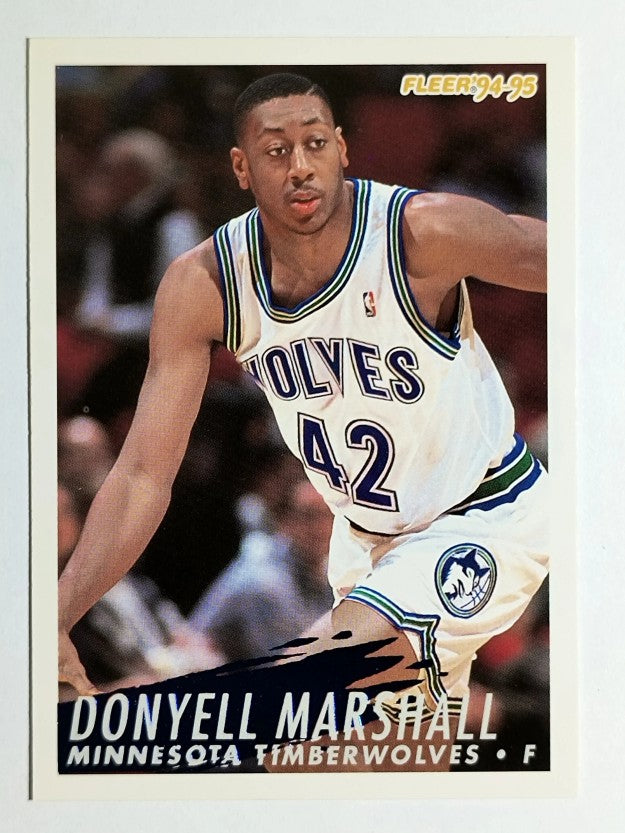 1994-95 Fleer #325 Donyell Marshall RC